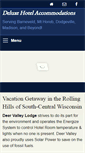 Mobile Screenshot of deervalleylodgewi.com