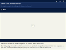 Tablet Screenshot of deervalleylodgewi.com